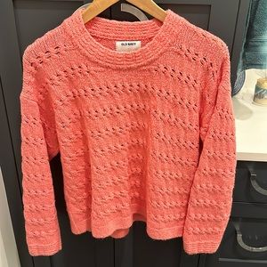 Coral sweater